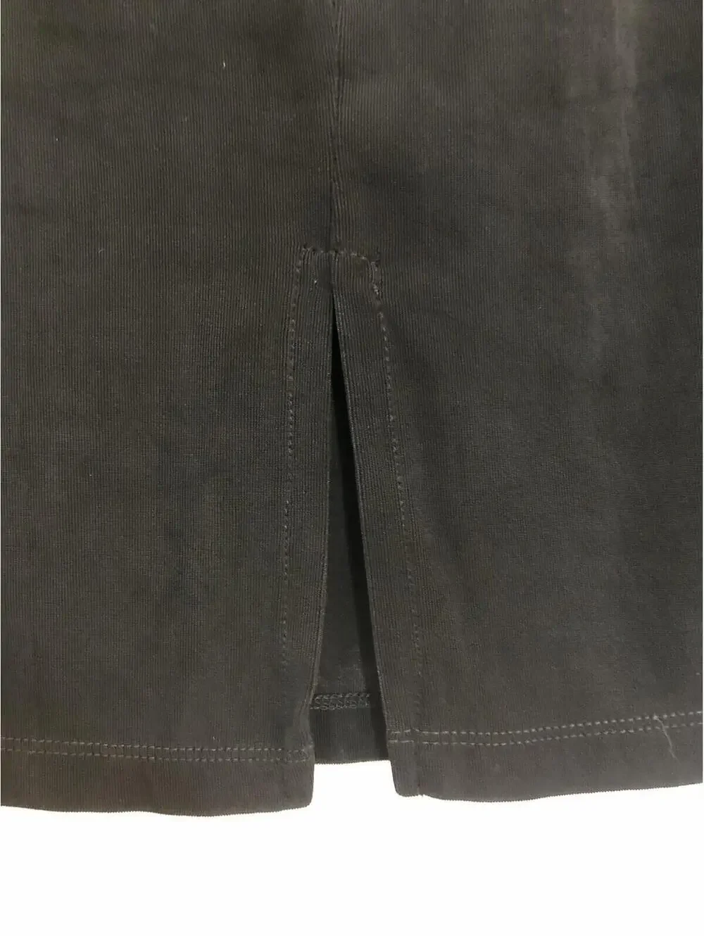 Citiknits Womens Large Black Skirt Elastic Waist Travel Stretch No Iron